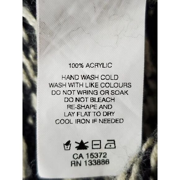 Joe Fresh Sweater Cozy Winter Fair Isle Knit Snowflake Ski NWT Women's Medium - Picture 9 of 10